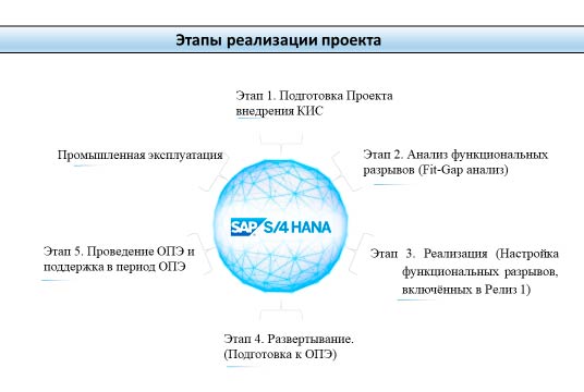 Transition to Industrial Operation of CIS based on SAP S/4 HANA