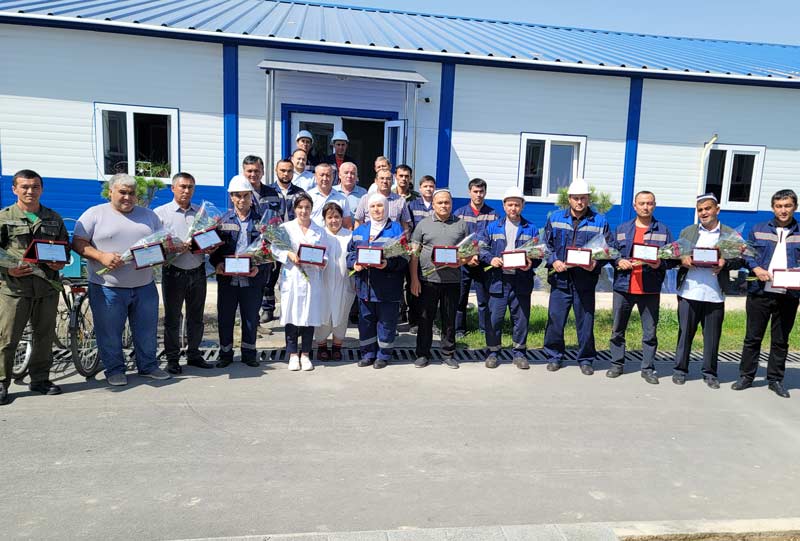 “Best worker by profession” at the Fergana Oil Refinery for the month of July 2023