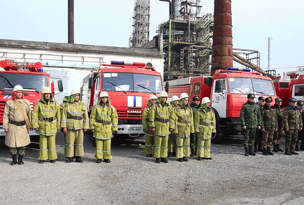 Четкость. Скорость. Профессионализм – тактико учебные занятия на Ферганском НПЗ